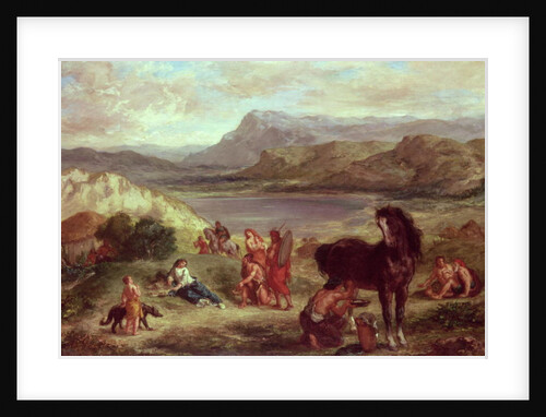 Ovid among the Scythians, 1859 by Ferdinand Victor Eugene Delacroix
