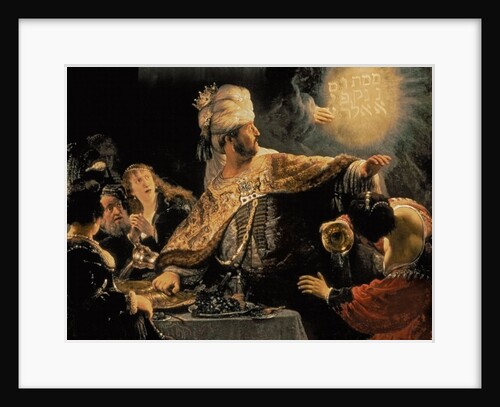 Belshazzar's Feast c.1636-38 by Rembrandt Harmensz. van Rijn