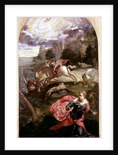 St.George and the Dragon by Jacopo Robusti Tintoretto
