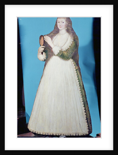 Dummy board figure of a woman, c.1620 by English School