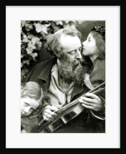 The Whisper of the Rose, a portrait of George Frederick Watts by Julia Margaret Cameron