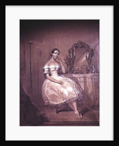 Ballerina in 19th Century Ballet by Anonymous Anonymous