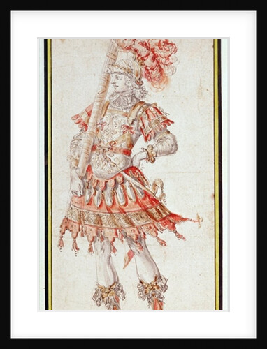 Costume design for Carousel, c.1662 by Henry (attr. to) Gissey