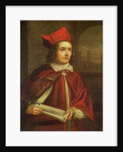 Sir Augustus Harris as Cardinal Wolsey by English School