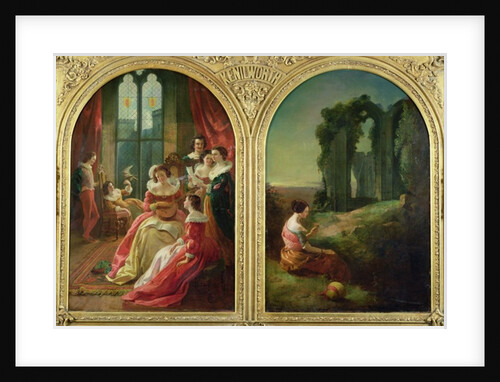 Kenilworth Castle - Past and Present, 1854 by John Eaton Walker