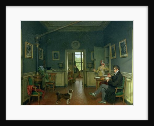 Interior of a Dining Room, 1816 by Martin Drolling