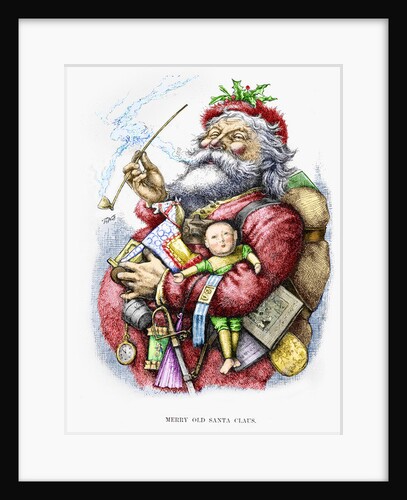 Merry Old Santa Claus by Thomas Nast