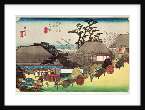 Otsu by Ando or Utagawa Hiroshige