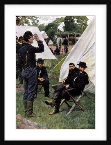 Sheridan's First Interview with Rowand by Howard Pyle