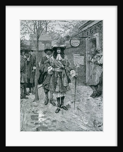 Governor Andros and the Boston People by Howard Pyle