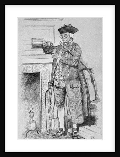 Mynheer's Morning Horn, from Harper's Magazine, 1881 by Howard Pyle
