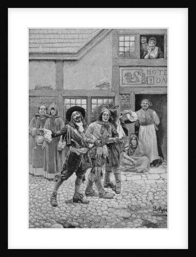 Coureurs de Bois by Howard (after) Pyle