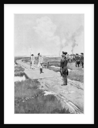 The Capitulation of Louisbourg by Howard (after) Pyle