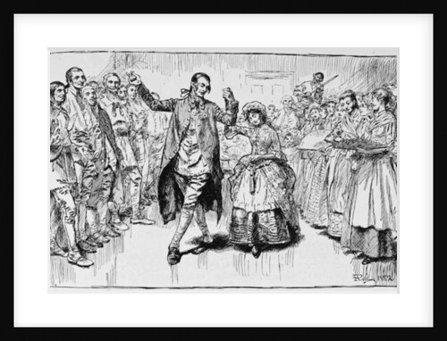 A Kentucky Wedding by Howard Pyle