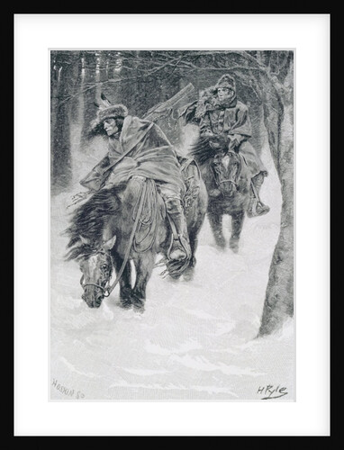 Travelling in Frontier Days by Howard Pyle