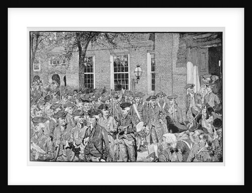 The First Public Reading of the Declaration of Independence by Howard (after) Pyle