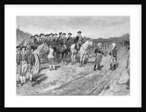 The Surrender of Cornwallis at Yorktown by Howard (after) Pyle