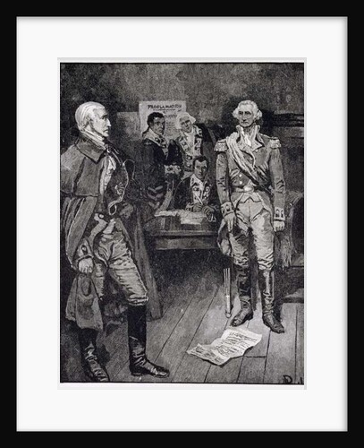 Washington Refusing a Dictatorship by Howard Pyle