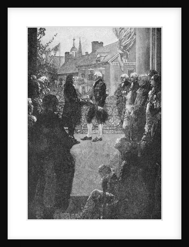 The Inauguration by Howard Pyle
