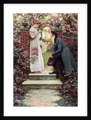 When All the World Seemed Young, pub. in Harper's Magazine, 1909 by Howard (after) Pyle
