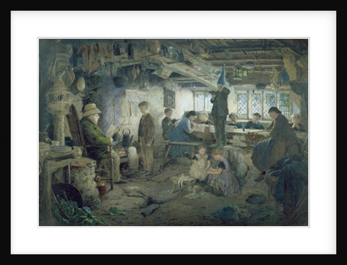 The Strict School Master, 1868 by William Jabez Muckley