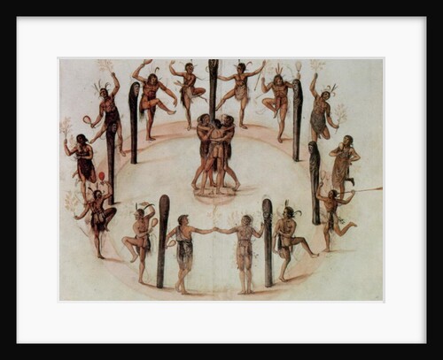 Indians Dancing by John White