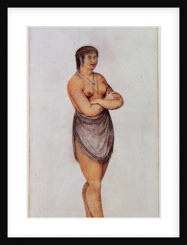 Indian Woman of Secoton by John White
