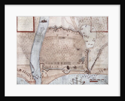Fortified Encampment, Puerto Rico by John White