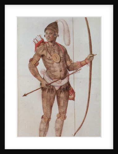 Indian Man of Florida by John White