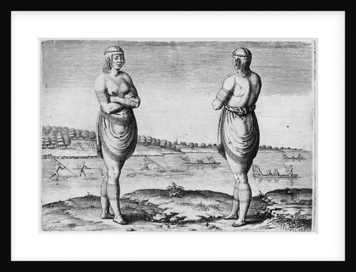 Indian Woman of Secoton by John (after) White