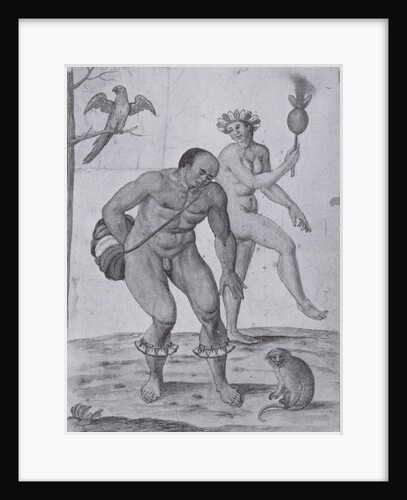 Brazilian Indians Dancing by John (after) White