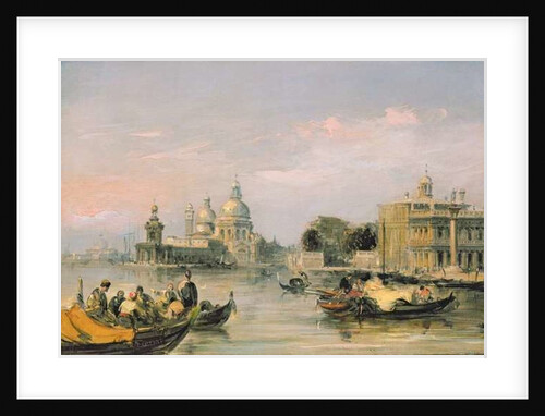 Santa Maria della Salute, Venice, 19th century by Edward Pritchett
