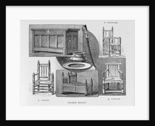 Pilgrim Relics by English School