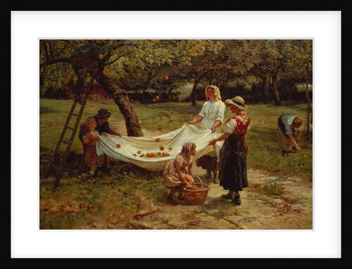 The Apple Gatherers, 1880 by Frederick Morgan