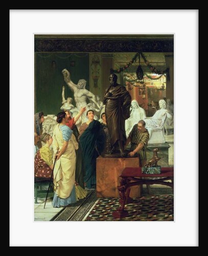 Dealer in Statues by Lawrence Alma-Tadema
