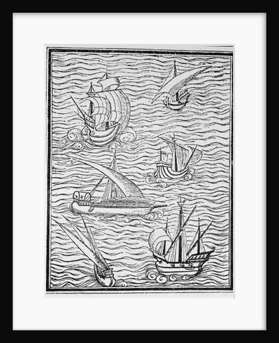 Vessels of Early Spanish Navigators by English School