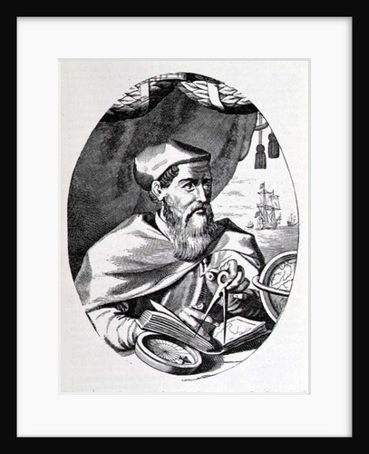 Portrait of Amerigo Vespucci by English School