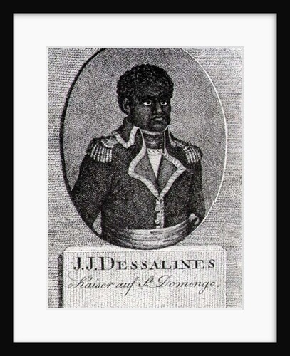 Portrait of Jean-Jacques Dessalines by American School