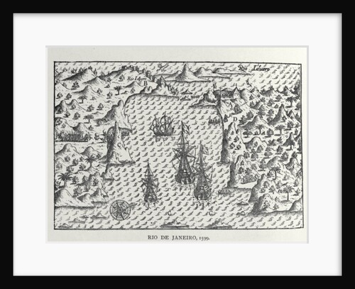 Rio de Janeiro in 1599 by Netherlandish School