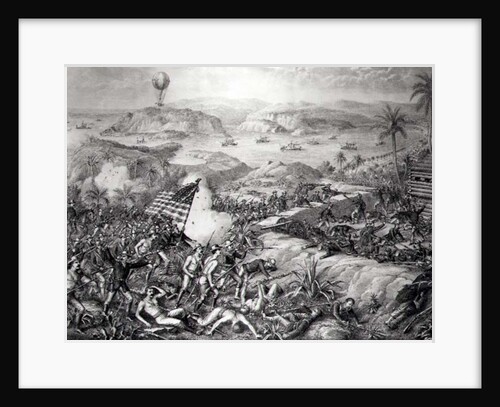 The Capture of El Caney, El Paso and Fortifications of Santiago, July 1898 by American School