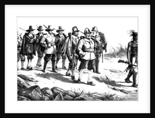 The March of Miles Standish by Joseph E. Baker