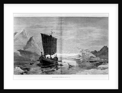 The Discovery of Greenland by American School