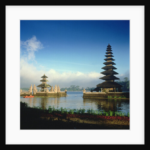 The Water Temple on Lake Bratan by Anonymous