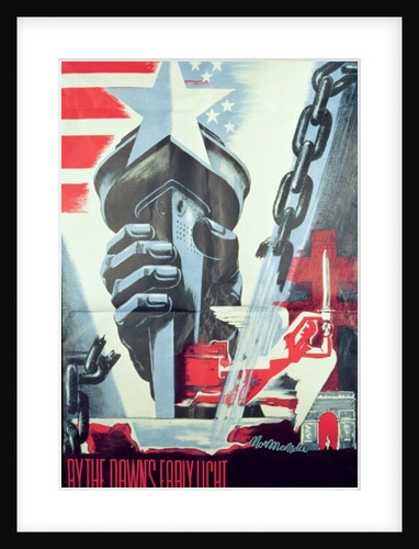 `By the Dawn's Early Light', Poster Pub. by the French Press and Information Service, 1945 by Anonymous