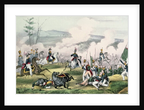 The Battle of Palo Alto, California, 8th May 1846 by American School
