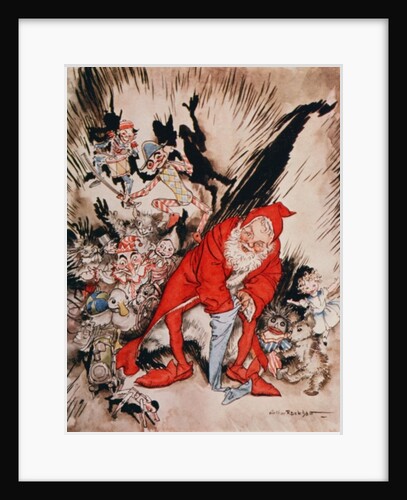Christmas illustrations by Arthur Rackham