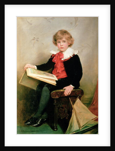 Portrait of Norman Stewart Davies by George Hillyard Swinstead