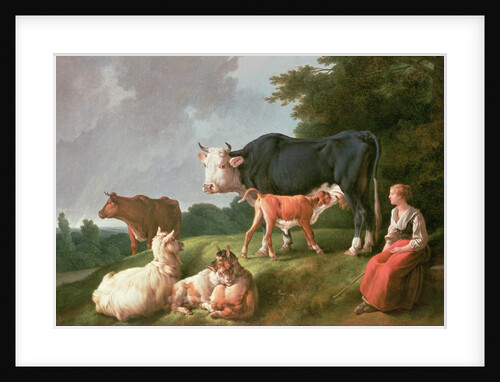 Pastoral Scene by Jean-Baptiste Huet