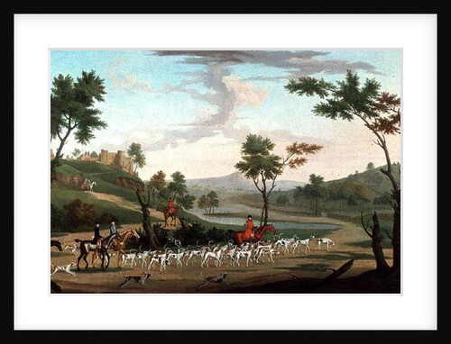 Hunting Scene on the Gallop by J. Francis Sartorius