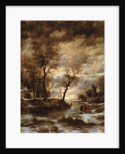 Winter in Holland, 1872 by Remigius van Haanen